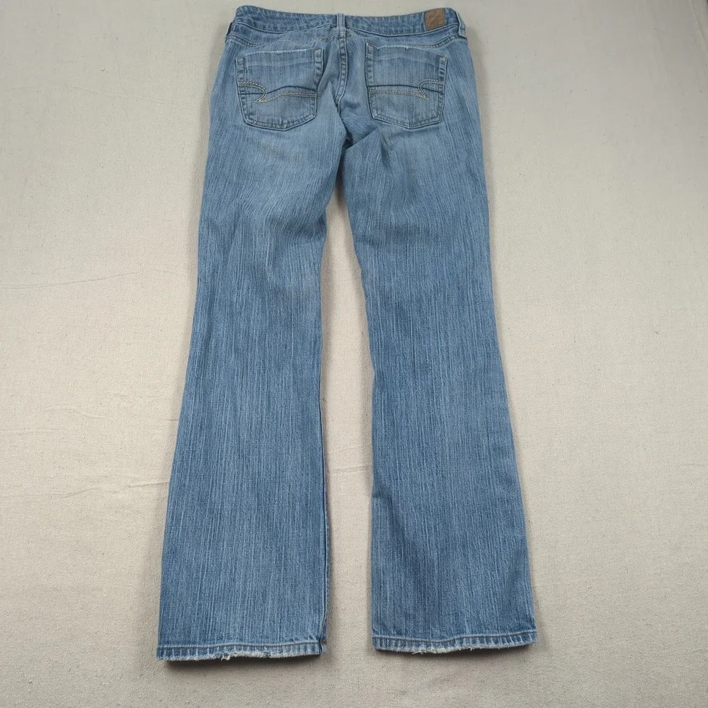 Vintage American Eagle Jeans‎ Womens 4 Blue True Boot Cut Western Boho Cowgirl